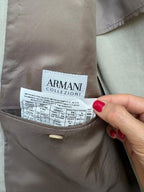 Traje Armani Collezioni de Lino y Seda para Hombre Beige - Nina BAZART