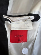 Traje ISAIA Napoli Gris Oscuro de Lana – Sastrería Italiana de Lujo para Caballero - Nina BAZART