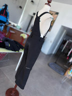 Conjunto de esquí Spyder y Descente negro con detalles neón