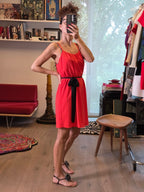 Vestido Alice + Olivia Color Coral - Nina BAZART