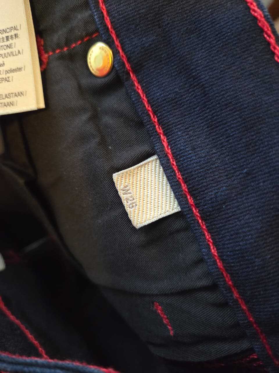 Jeans Bootcut tiro corto-BURBERRY