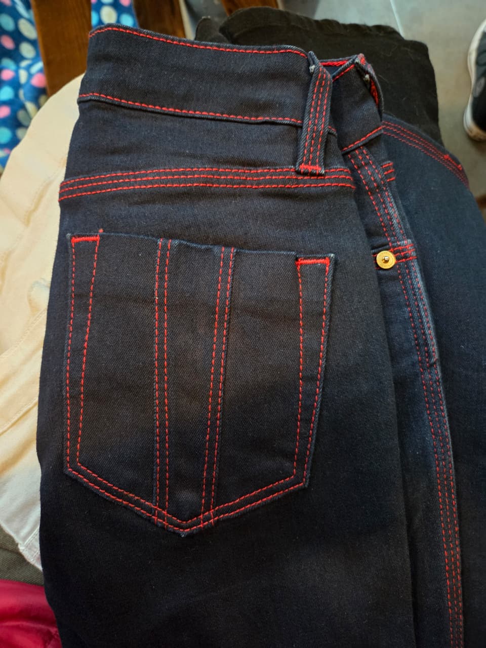 Jeans Bootcut tiro corto-BURBERRY