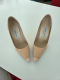 Zapatillas de piel color nude-JIMMY CHOO