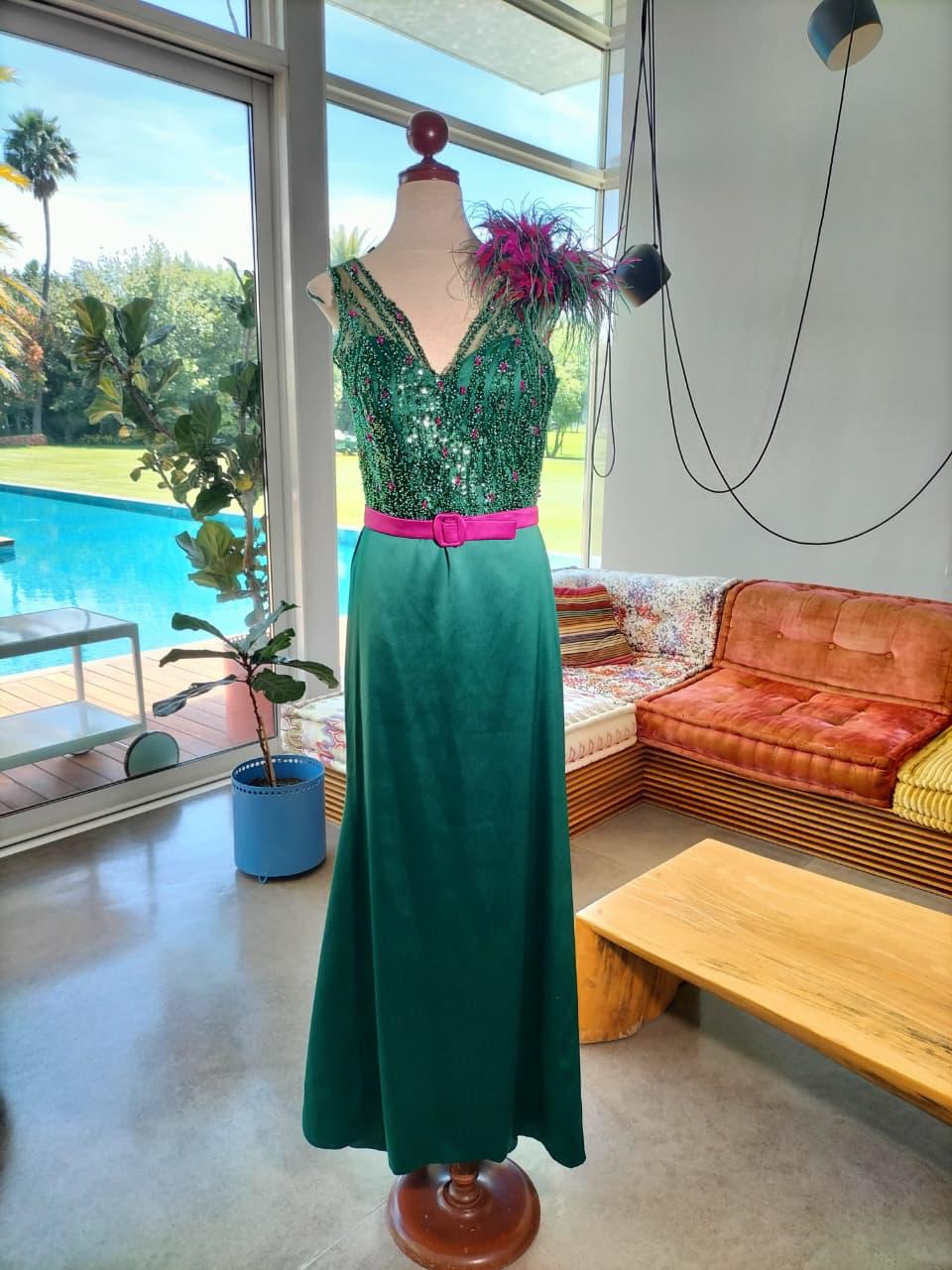 Vestido diseño-Elizabeth Aguila