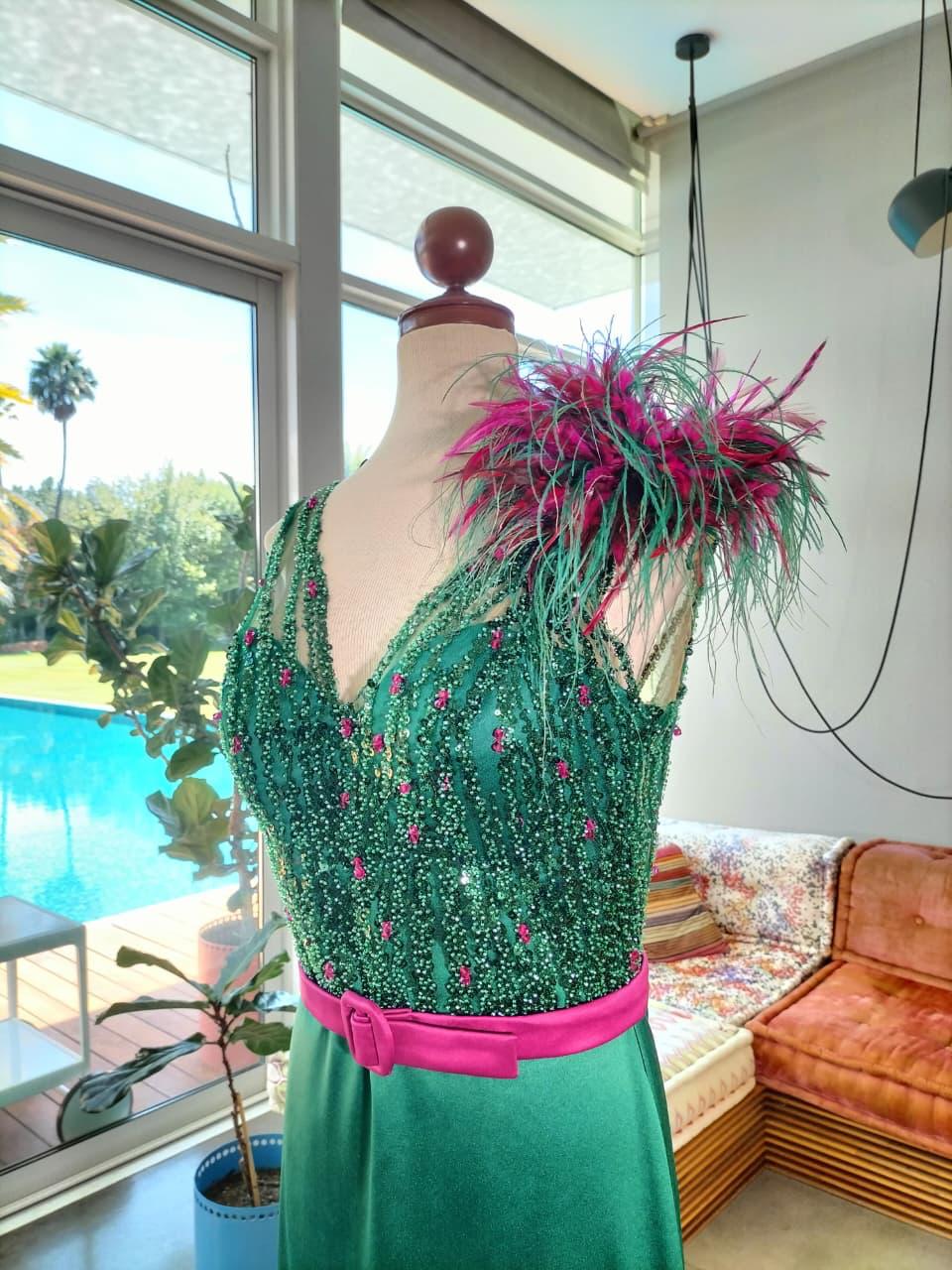 Vestido diseño-Elizabeth Aguila