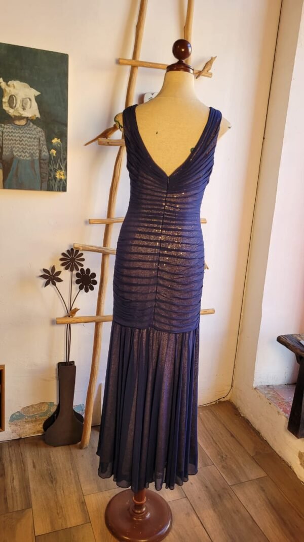 Vestido color azul marino