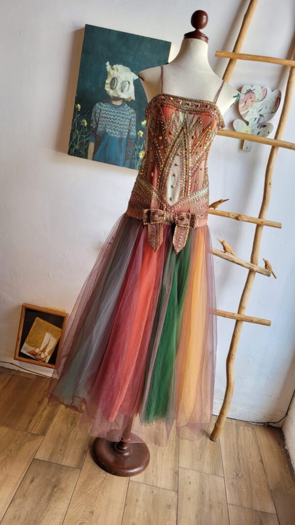 Vestido de tul distintos colores