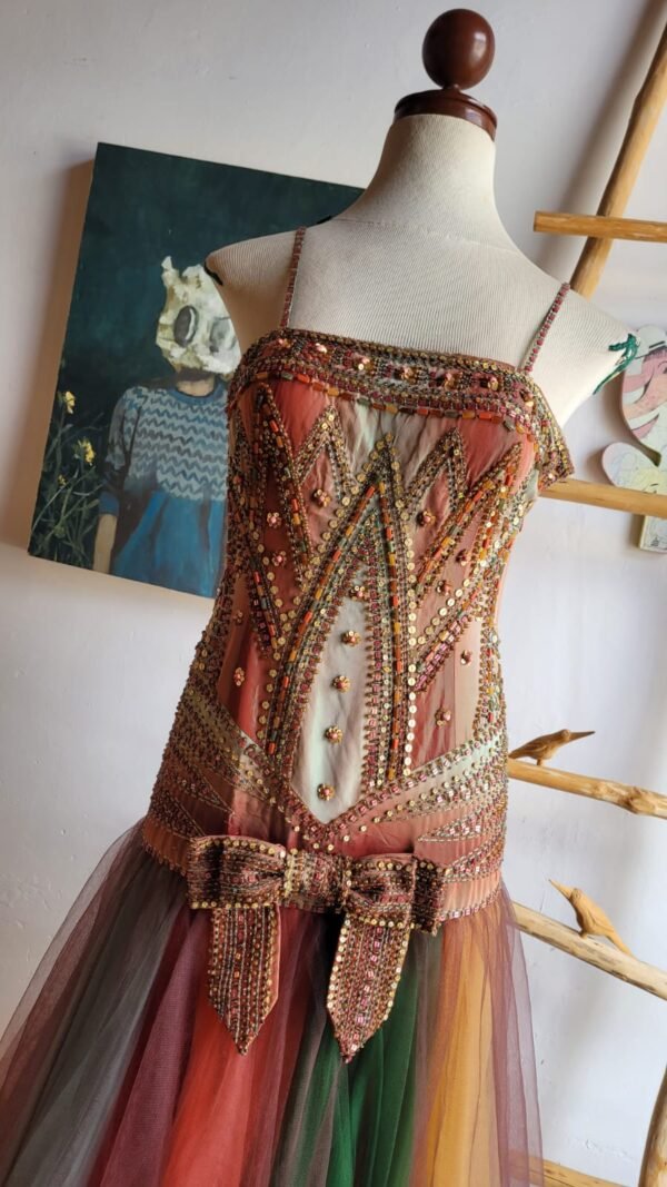 Vestido de tul distintos colores