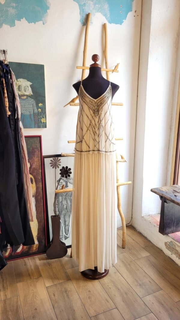 Vestido largo estilo vintage