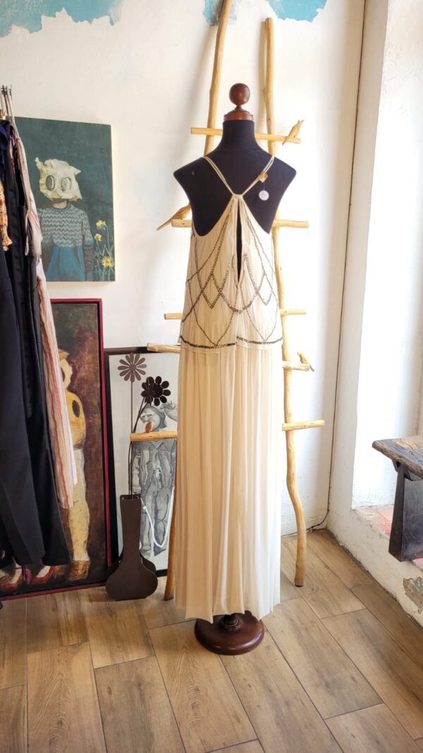 Vestido largo estilo vintage