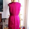 Vestido color rosa fuscia