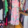 Vestido floreado tonos rosa pastel