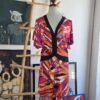 Vestido/túnica con cuello V