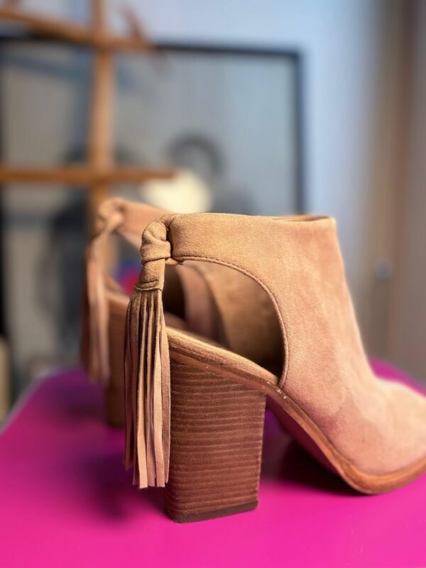 Botines color beige