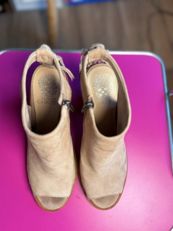 Botines color beige