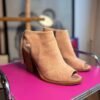 Botines color beige