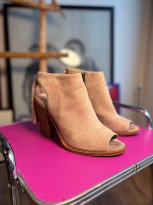 Botines color beige