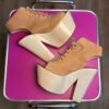 Plataformas color beige