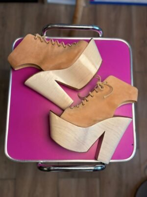 Plataformas color beige