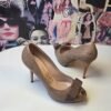 Zapatillas color cobre