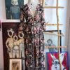 Jumpsuit de short con capa