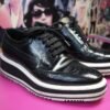Zapatos oxford brogue de plataforma