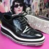 Zapatos oxford brogue de plataforma