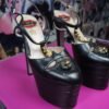 Zapatillas de tacón alto con plataforma