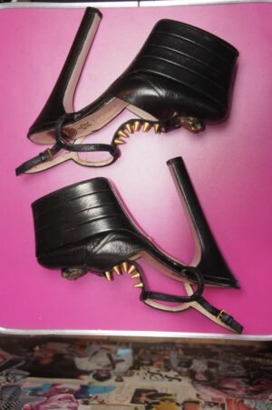 Zapatillas de tacón alto con plataforma