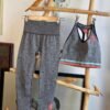 Conjunto deportivo color gris