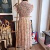 Vestido de gasa floreado