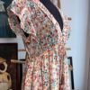 Vestido de gasa floreado
