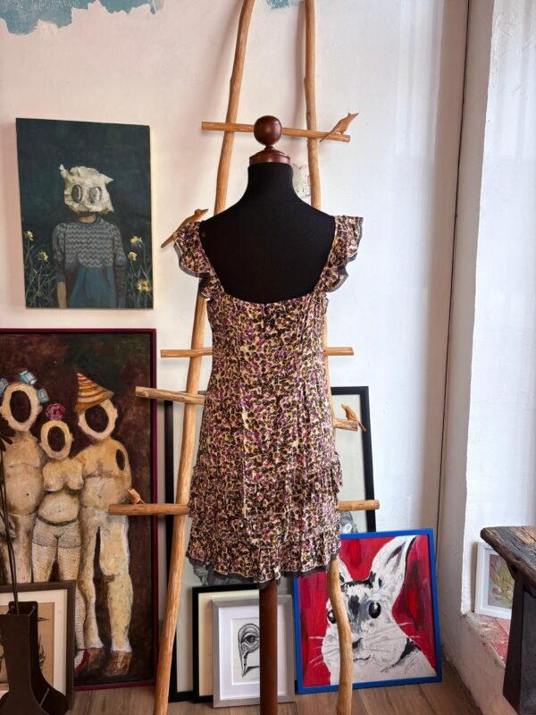 Vestido mini floreado