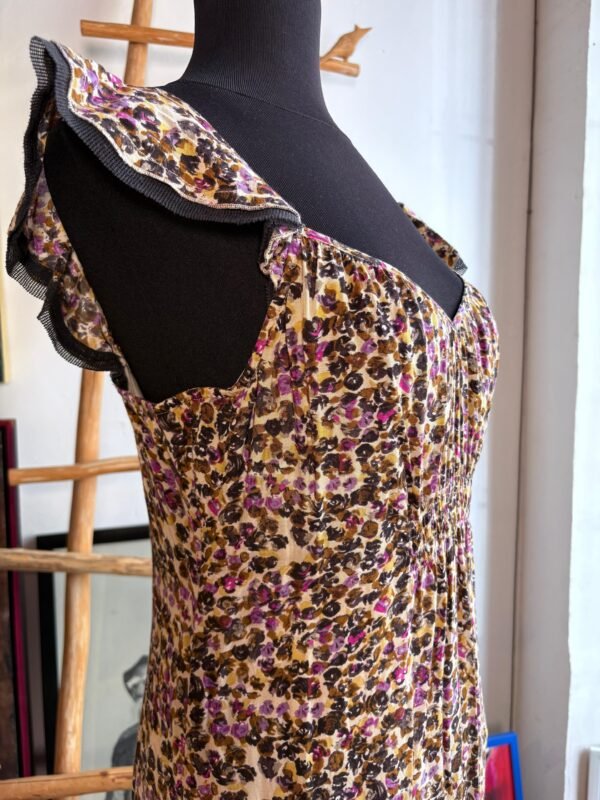 Vestido mini floreado