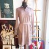 Vestido camisero color beige