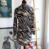 Vestido animal print
