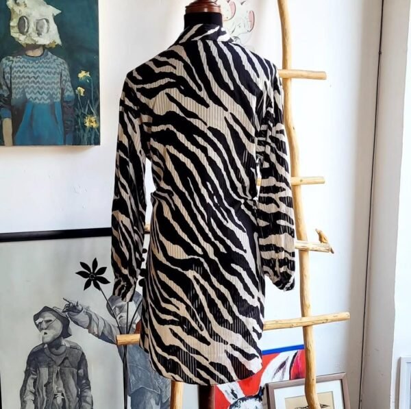 Vestido animal print