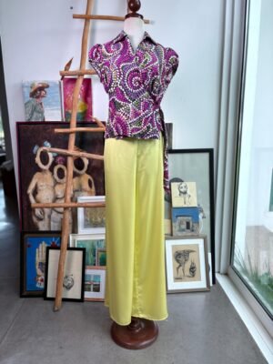 Blusa cruzada de distintos colores