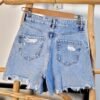 Short de mezclilla tipo mom
