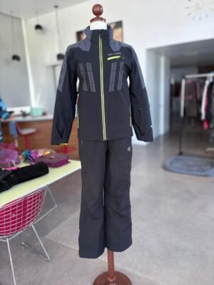 CONJUNTO PARA ESQUIAR DE NIÑO COLOR NEGRO