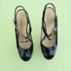 Zapatillas YSL  Mary Jane negras