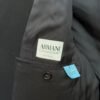 Traje Armani Collezioni Negro Lana Clásico Elegante