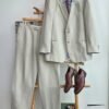 TRAJE DE LINO Y SEDA